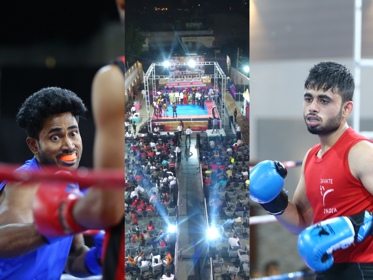 coporate boxing event